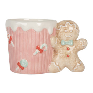 Cana Turta Dulce ceramica multicolora  15x10x10 cm / 350 ml