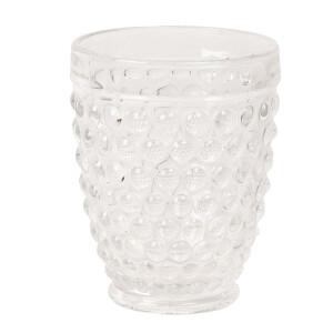 Set 6 pahare sticla transparenta 8x10 cm, 225 ml