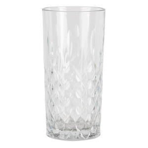 Set 6 pahare sticla transparenta 7x14 cm, 300 ml