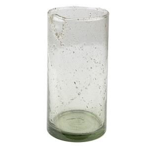 Set 3 vaze sticla verde 10x20 cm