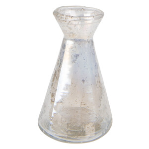 Set 2 vaze sticla transparenta 6x11 cm