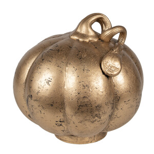 Dovleac decorativ sticla cupru 15x15 cm