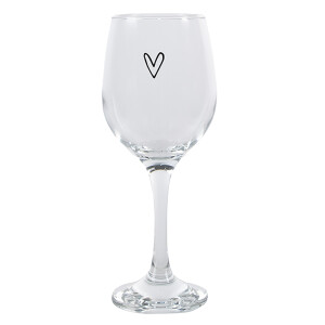 Set 6 pahare sticla 8x17 cm, 250 ml