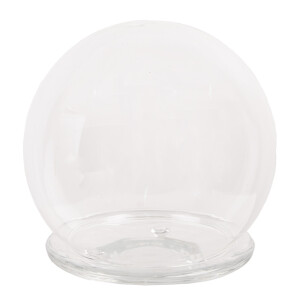 Platou decorativ sticla 12x12 cm