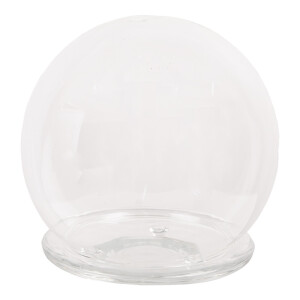 Platou decorativ sticla 15x16 cm