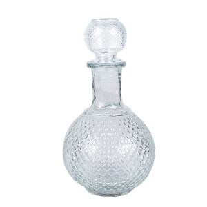 Set 2 sticlute decorative 11x21 cm, 525 ml