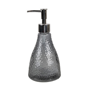 Dozator sapun sticla neagra 9x19 cm, 400 ml