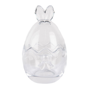  Ou decor Paste sticla transparenta 8x14 cm
