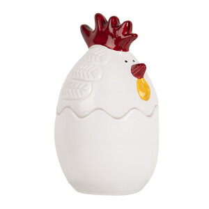 Ou decor Paste sticla multicolora 8x14 cm