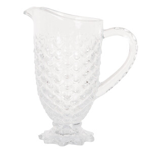 Carafa sticla transparenta 20x13x24 cm, 1100 ml
