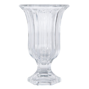 Vaza flori sticla transparenta Ø 12x19 cm