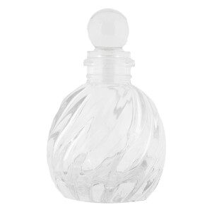 Sticluta decorativa transparenta 7x11 cm, 100 ml