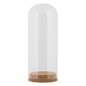 Platou decorativ cu cupola Ø 8x20 cm