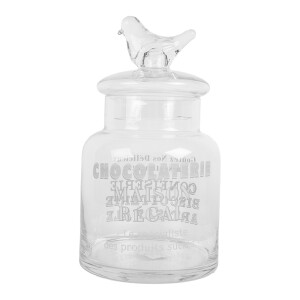 Borcan sticla Ø 13x23 cm