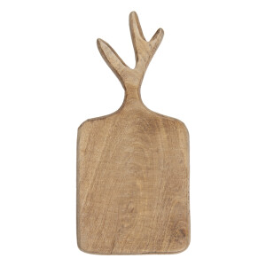 Platou servire lemn maro 30x14x2 cm