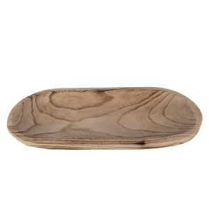 Platou servire lemn maro 40x18x4 cm