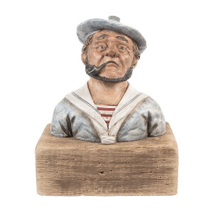 Figurina Marinar lemn multicolor 19x11x24 cm