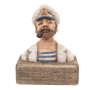 Figurina Marinar lemn multicolor 16x8x20 cm