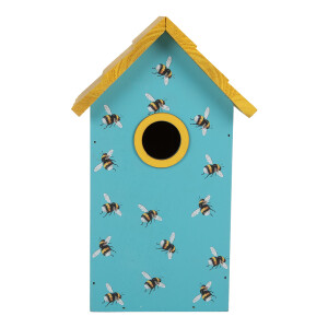 Casuta Pasari multicolora 15x10x22 cm