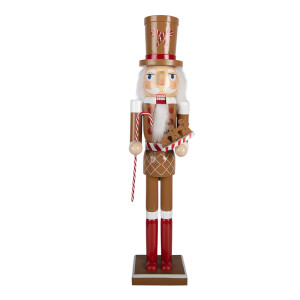 Figurina Spargatorul de Nuci lemn multicolor 14x12x60 cm