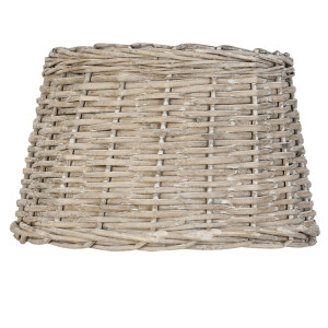 Abajur veioza ratan bej 30x19 cm, E27
