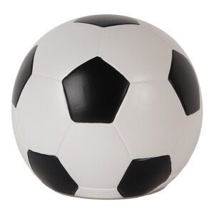 Lampa veghe camera copii polirasina alba neagra Minge Fotbal Ø 14x12 cm