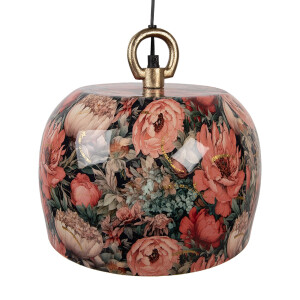 Lustra metal multicolor Ø 26x25 cm E27