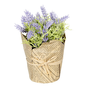 Lavanda artificiala in ghiveci 16 cm 