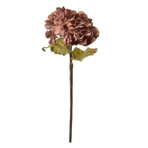 Hortensie artificiala violet verde 10x10x55 cm