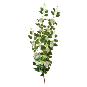 Floare artificiala alba verde 25x15x87 cm
