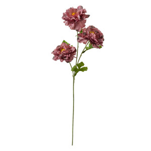 Floare artificiala violet verde  8x8x64 cm