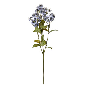 Floare artificiala albastra verde 8x8x63 cm
