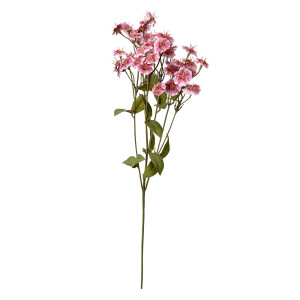 Floare artificiala roz verde 8x8x63 cm