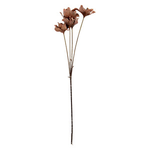 Floare artificiala maro 8x5x60 cm 