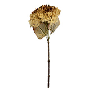 Hortensie artificiala maro verde 15x15x47 cm