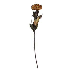 Floare artificiala verde galbena 10x10x65 cm