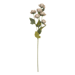 Flori artificiale gri verzi 10x10x63 cm