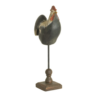 Figurina Cocos polirasina multicolora 16x8x34 cm