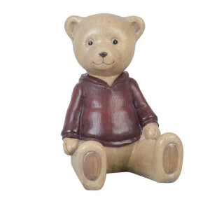 Figurina Ursulet polirasina maro 8x6x9 cm