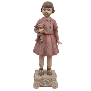 Figurina Fetita polirasina multicolora 9x7x24 cm