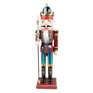 Figurina Spargatorul de Nuci polirasina multicolor 9x7x30 cm