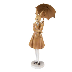 Figurina Iepuras Paste Girl din polirasina 10x10x28 cm