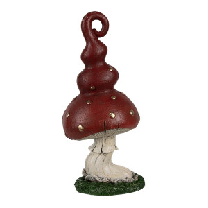 Figurina Ciupercuta polirasina multicolora 8x6x17 cm