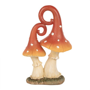Figurina Ciupercute polirasina multicolora 8x6x17 cm