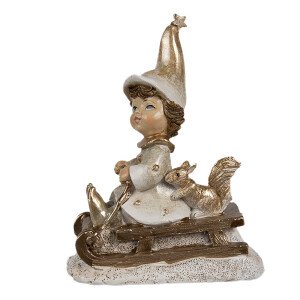 Figurina Gnom polirasina multicolora 8x4x10 cm
