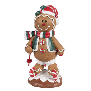Figurina Turta Dulce polirasina multicolora 12x11x21 cm