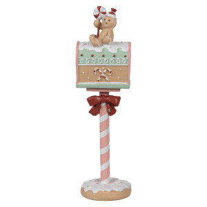 Cutie Posta Craciun polirasina multicolora 11x10x36 cm