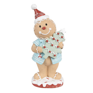 Figurina Turta Dulce polirasina multicolora 11x8x25 cm