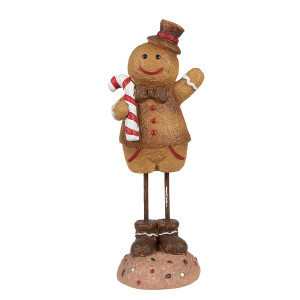 Figurina Turta Dulce polirasina multicolora 7x7x18 cm