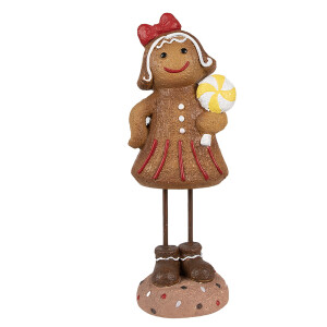 Figurina Turta Dulce Fetita polirasina multicolora 10x8x23 cm